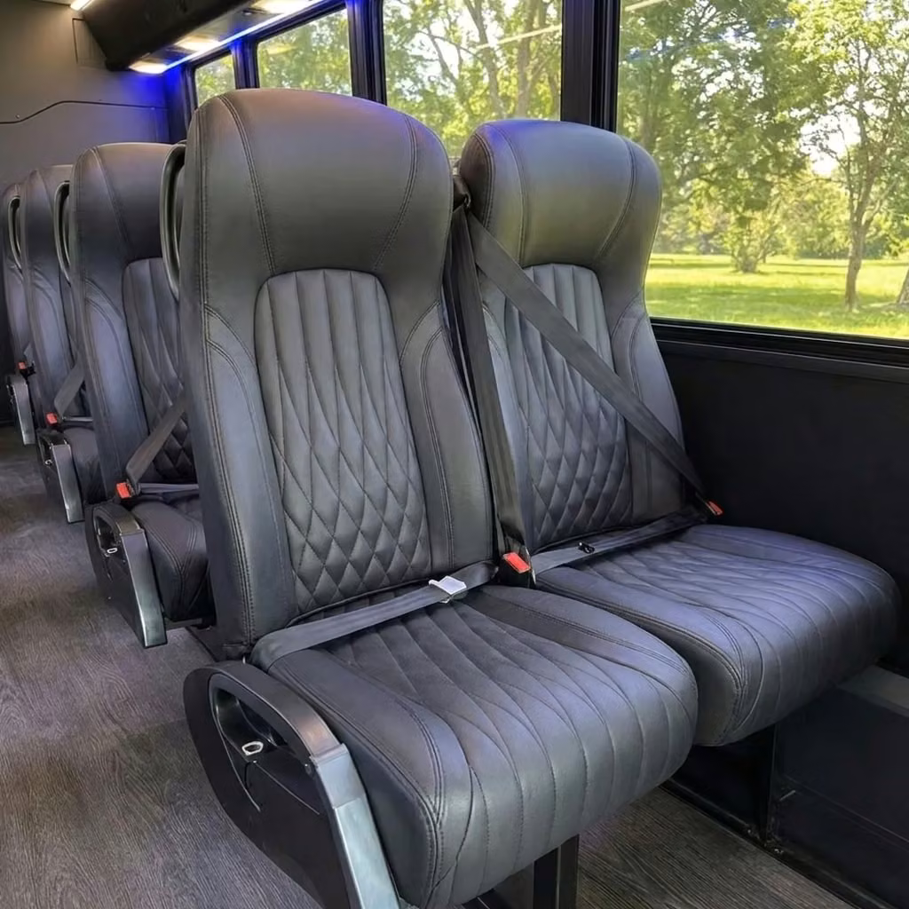 la porte 20 passenger minibus high back seats