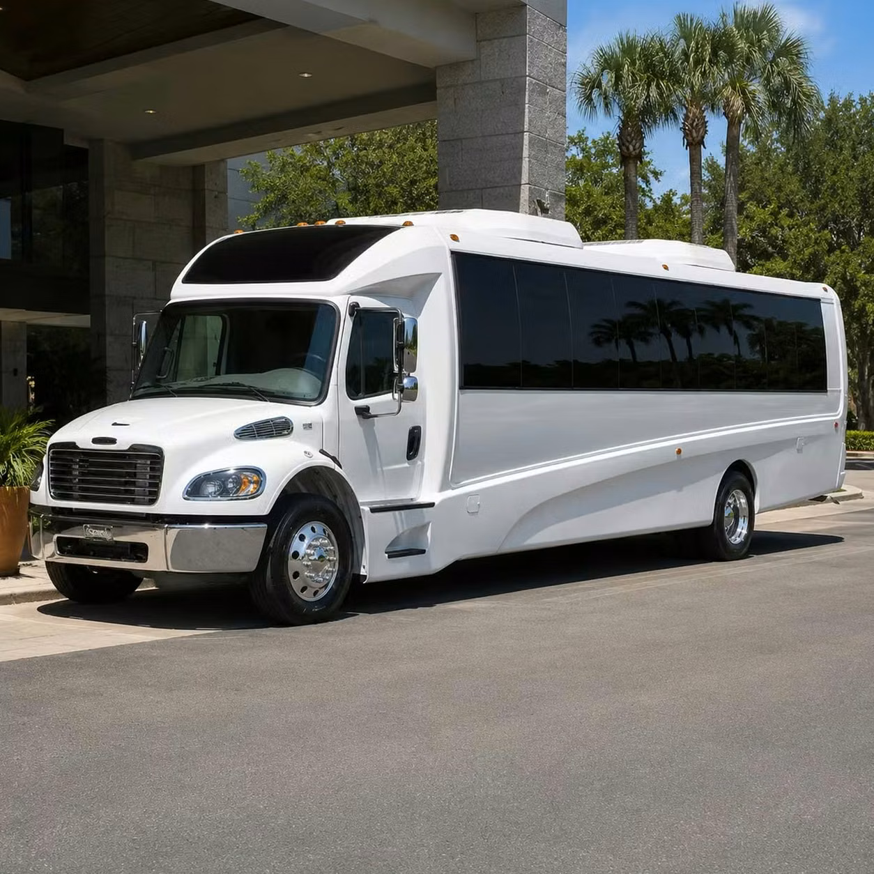 la porte 30 passenger minibus rental