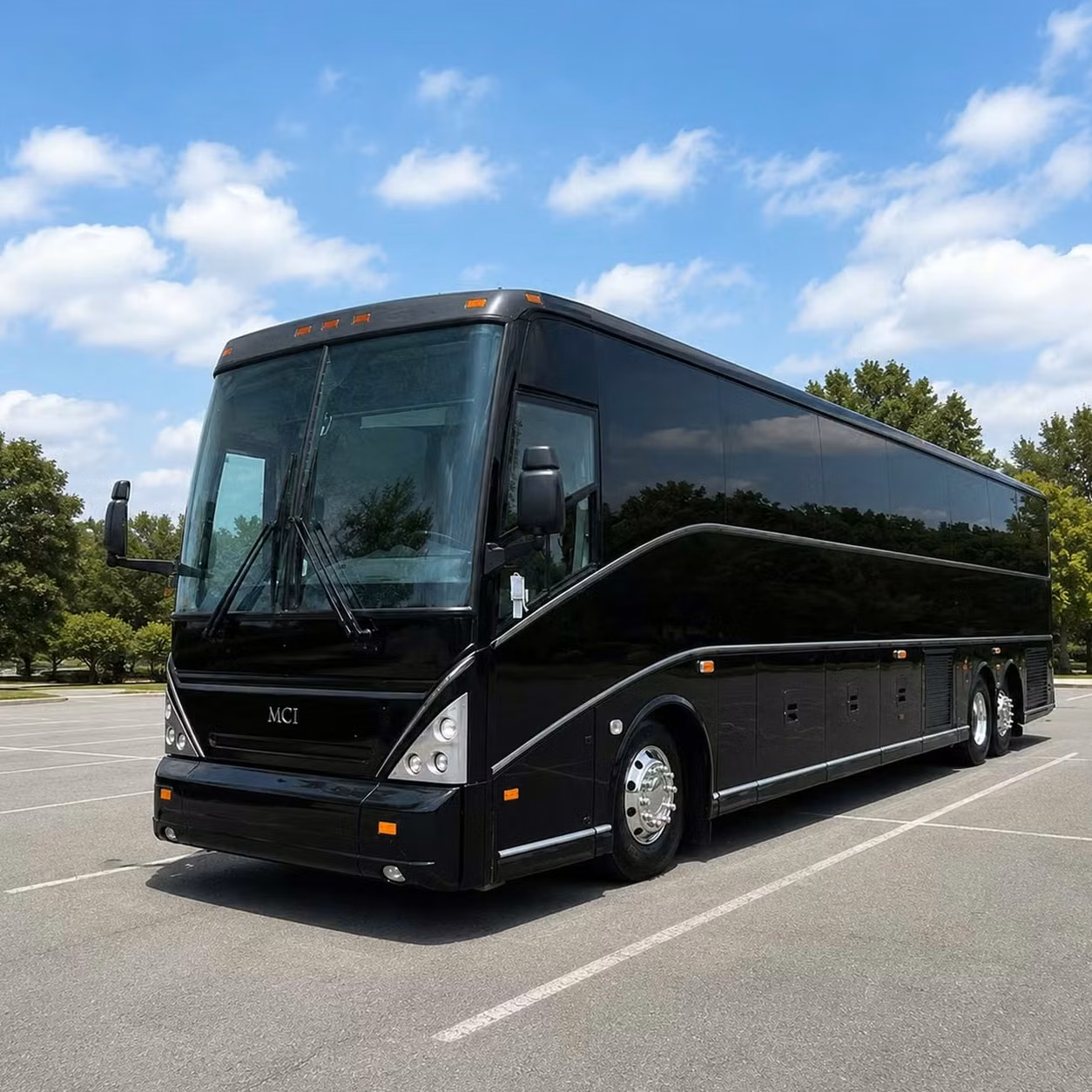 la porte charter bus rentals for family reunions and private events