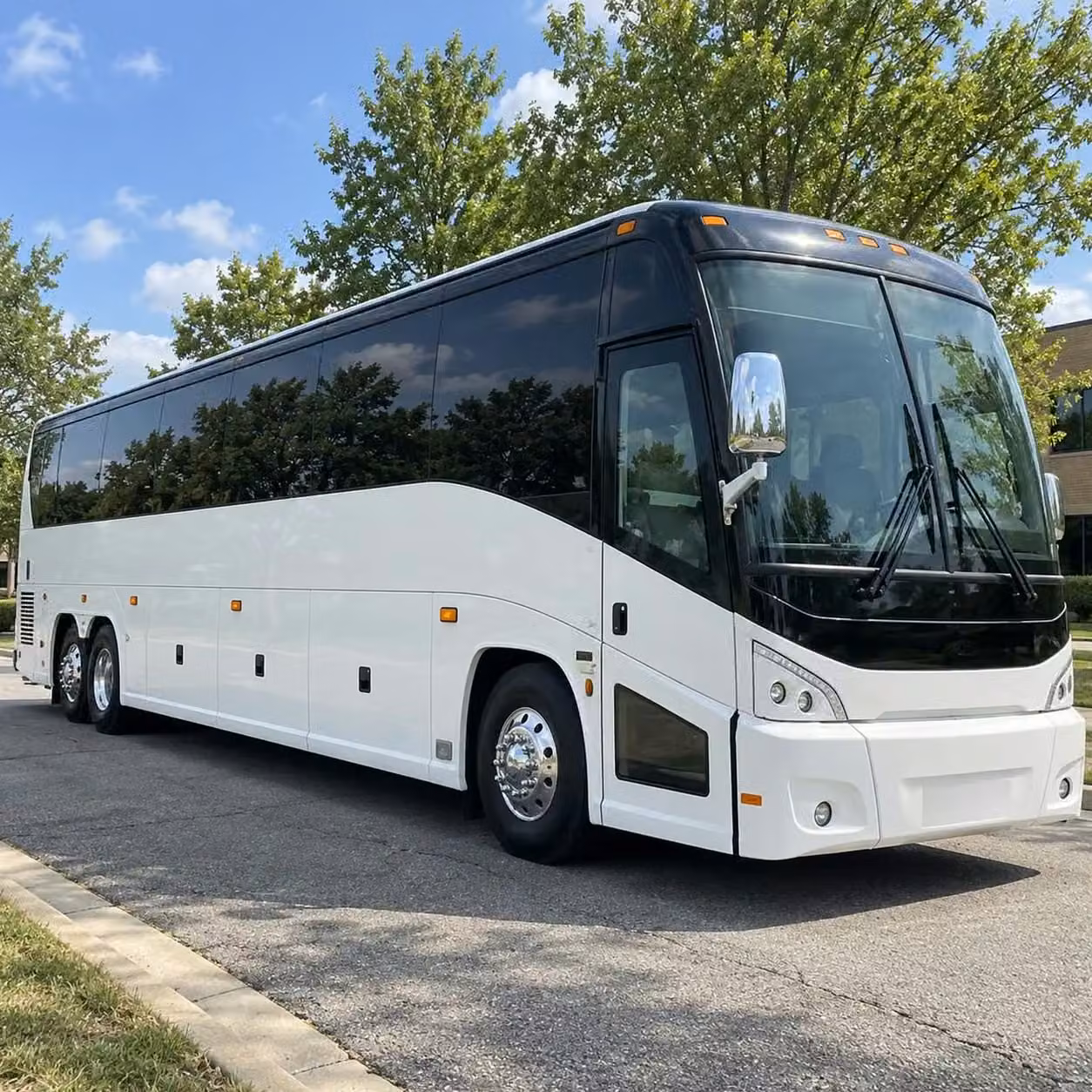la porte charter bus transportation to notre dame stadium