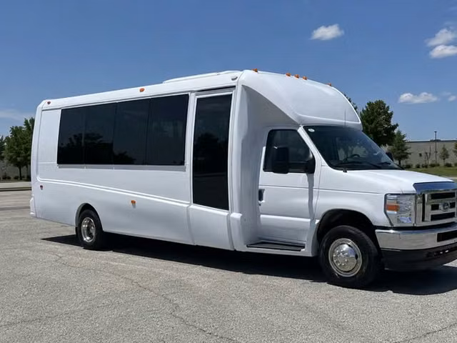 la porte charter bus rental