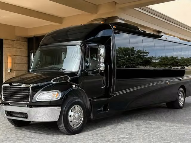 la porte charter bus rentals