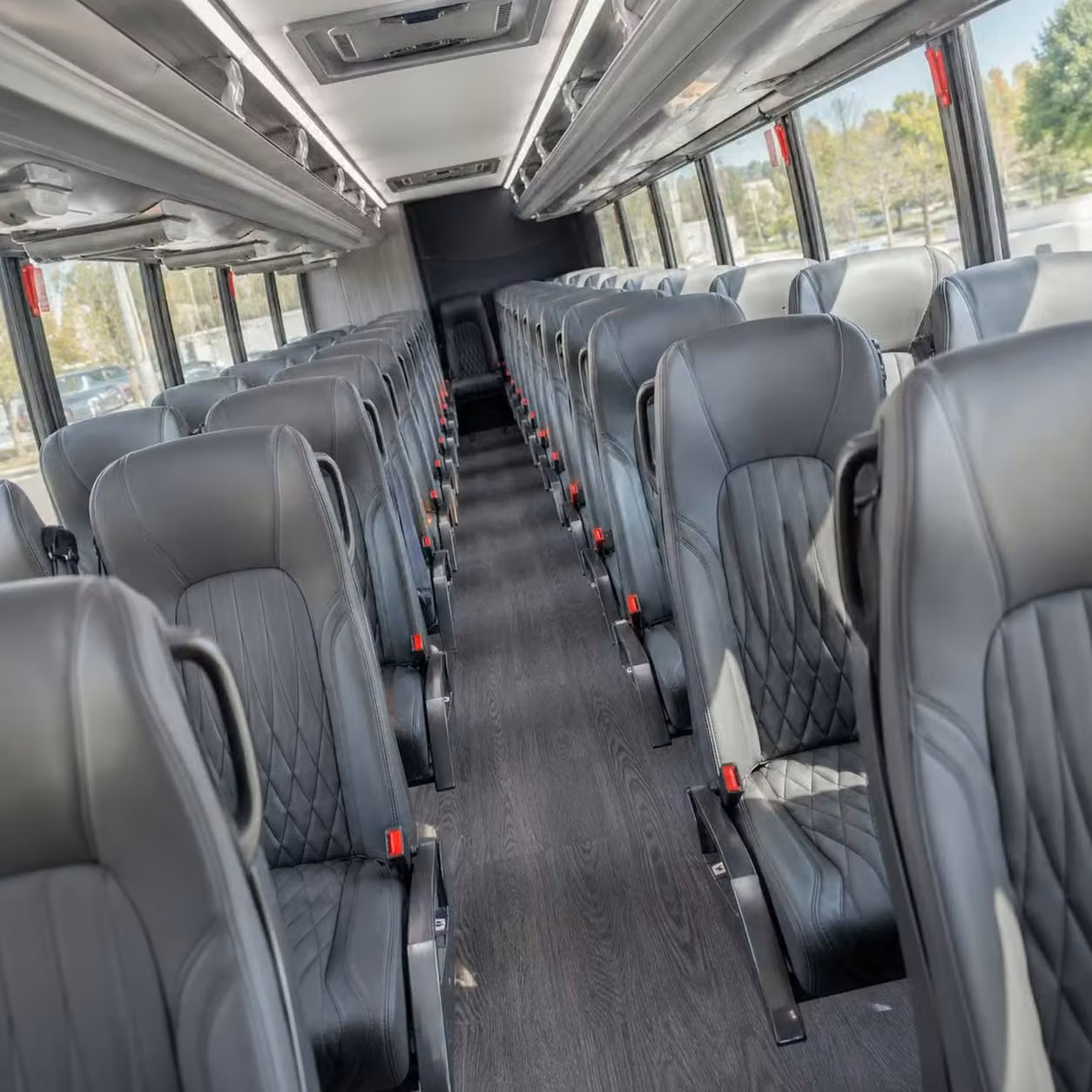 30 passenger minibus inside